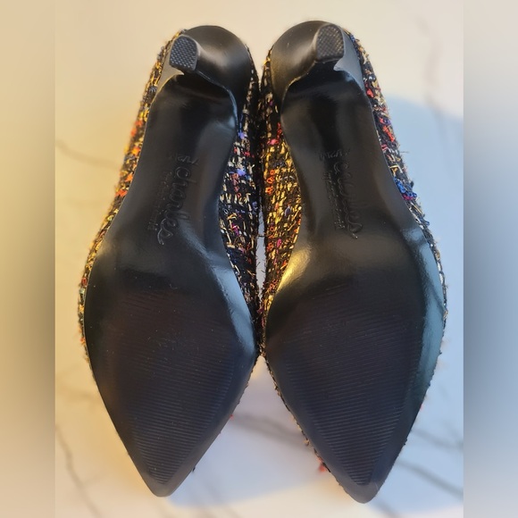 NWOT, CHARLES DAVID, MULTI-COLOR, POINT-TOE PUMPS, SZ 7.5 - Picture 13 of 15